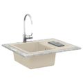 vidaXL Drez Béžová 620 x 500 mm 80% Kvárc a 20% Živica