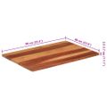 vidaXL Stolová doska, akáciový masív 25-27 mm, 60x90 cm
