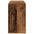 vidaXL Komoda, staré drevo 120x41x75 cm, kompozitné drevo