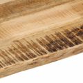 vidaXL Stolová doska živá hrana 160x40x2,5 cm masívny surový mangovník