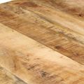 vidaXL Jedálenský stôl 160x80x76 cm surové mangovníkové drevo