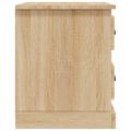 vidaXL Nočný stolík dub sonoma 39x39x47,5 cm spracované drevo