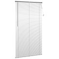 vidaXL Žalúzia Strieborná šedá 213 x 120 cm 25 mm PVC