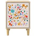 vidaXL Nočný stolík MAINZ 2 ks Dub sonoma 36 x 33 x 50 cm