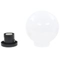 vidaXL LED lampy v tvare gule 4 ks 20 cm PMMA