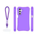 Safepop puzdro s popruhom pre Samsung Galaxy A16 4G / A16 5G fialové