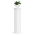 vidaXL Stojan na rastliny 2 ks Biela 30,5 x 30 x 100,5 cm