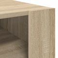 vidaXL Konferenčný stolík Sonoma dub 66 x 53 x 45 cm Kompozitné drevo