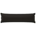 vidaXL Poťah na podložku 2 ks HOUTEN Čierna 40 x 145 cm Polyester