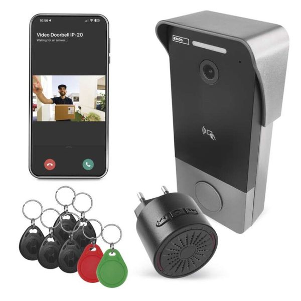 GoSmart videozvonček IP-20PoE