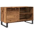 vidaXL Skrinka na platne, staré drevo 84,5x38x48 cm, kompozitné drevo