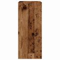 vidaXL Skriňa na knihy/Izbový prepážka Old Wood 40x30x72 cm