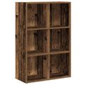 vidaXL skrinka na knihy/príborník Old Wood 66x30x98 cm Engineered Wood