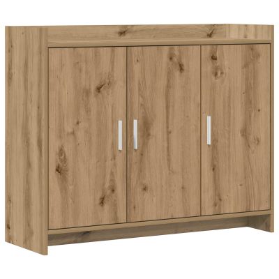 vidaXL Servírovacia skriňa Dub artisan 98,5 x 33 x 80 cm