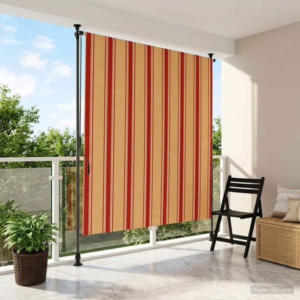 vidaXL Vonkajšia roleta Viacfarebný 100 x 270 cm