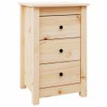 vidaXL Nočné stolíky 2 ks 40x35x61,5 cm masívne borovicové drevo
