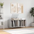 vidaXL Skrinka na platne sivá sonoma 100x38x48 cm kompozitné drevo