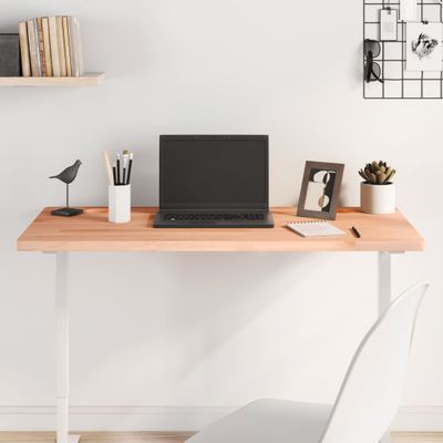 vidaXL Doska stolíka 100x50x2,5 cm masívny buk