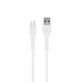 Maxlife MXUC-04 kábel USB - microUSB 1,0 m 3A biely