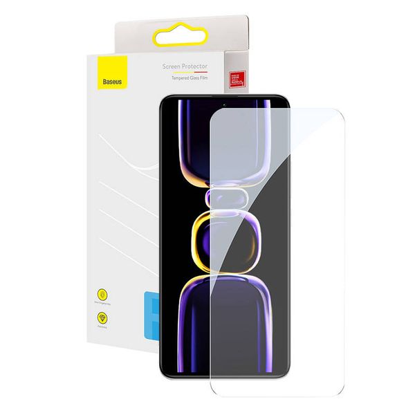 Ochranné sklo s tvrdeným sklom Baseus pre Redmi K60/K60 Pro