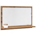 vidaXL Kúpeľňová skrinka dub artisan 60x11x37 cm kompozitné drevo