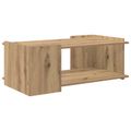 vidaXL Konferenčný stolík Dub artisan 90 x 50 x 33 cm Kompozitné drevo