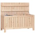 vidaXL Záhradný úložný box 108x42,5x54 cm masívna borovica