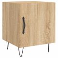 vidaXL Nočné stolíky 2 ks dub sonoma 40x40x50 cm kompozitné drevo