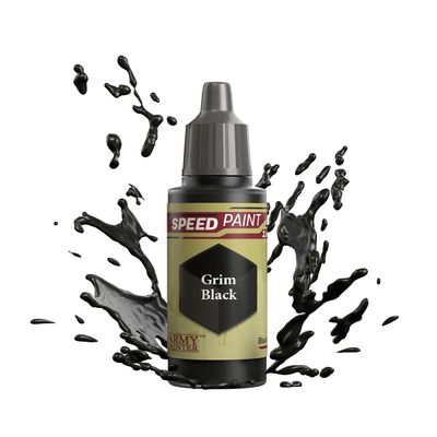 Army Painter: Speedpaint Grim Black 2.0