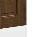 vidaXL Panel umývačky riadu Kalmar hnedý dub 60x1,5x57 cm kompozitné drevo
