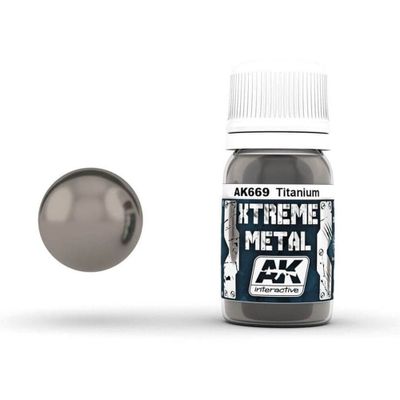 AK Interactive: Xtreme Metal - Titanium