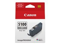 Canon PFI-5100 GY - 14.4 ml - sivá - originálna - závesný box - atramentový zásobník - pre imagePROGRAF PRO-310