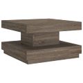 vidaXL Konferenčný stolík sivý 60x60x35 cm MDF