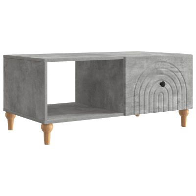 vidaXL Konferenčný stolík Betónovo sivá 90 x 50 x 40 cm