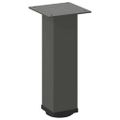 vidaXL Nohy ku konferenčnému stolíku 4 ks antracitové 42-44 cm oceľové