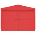 vidaXL Párty stan 900 x 300 x 255 cm Červená PE a oceľ