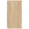 vidaXL Komoda dub sonoma 70x35,5x67,5 cm spracované drevo