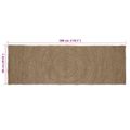 vidaXL Kusové koberce Sivá 60 x 300 cm Juta