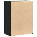 vidaXL Kancelársky kabinet Čierny dub 70 x 32 x 77.5 cm