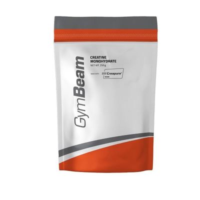 Kreatín monohydrát 100 % Creapure® - GymBeam, bez príchute, 250 g