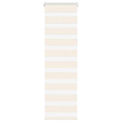 vidaXL Zebra roleta 40x150 cm šírka látky 35,9 cm polyester