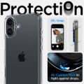 Puzdro Spigen Ultra Hybrid pre iPhone 16 6,1" kryštálovo číre