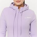 Dámska mikina so zipsom Limitless Lavender - GymBeam, veľkosť S, veľkosť oblečenia S
