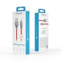 Kábel Forever Tornado USB - USB-C 1,0 m 3A červený