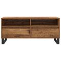vidaXL TV skrinka so zásuvkou Staré drevo 100 x 34,5 x 44,5 cm