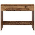 vidaXL Stôl Staré drevo 100 x 50 x 78 cm Konštruované drevo