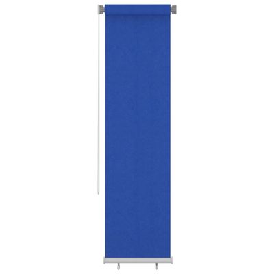 vidaXL Vonkajšia zatemňovacia roleta 60x230 cm modrá HDPE