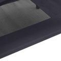 vidaXL Psia postel' Čierna 92 x 77 x 82,5 cm Oceľ