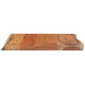 vidaXL Stolová doska 60x60x2,5 cm štvorcová masívna akácia živá hrana