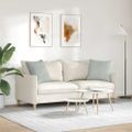 vidaXL Vankúše na pohovku 2 pcs Svetlosivá 50 x 50 cm